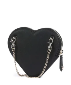 Vivienne Westwood Crossbody Bags-Saffiano Heart Crossbody bag fine grain cow leather