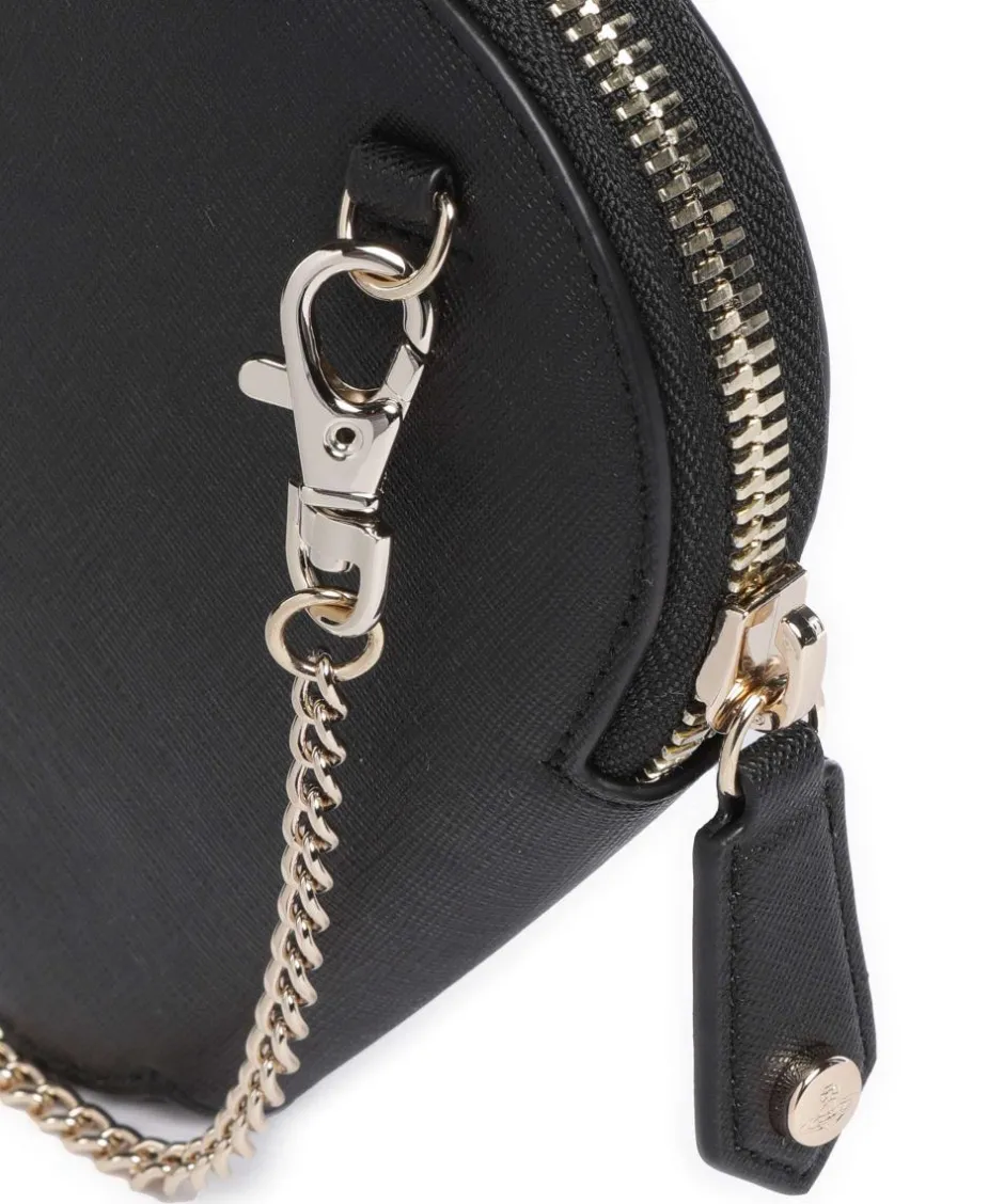 Vivienne Westwood Crossbody Bags-Saffiano Heart Crossbody bag fine grain cow leather