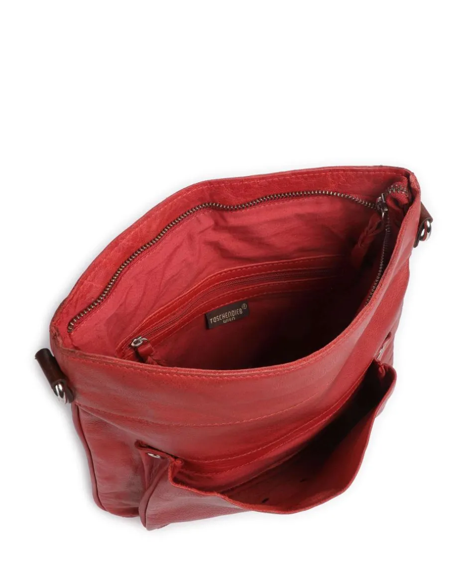 Taschendieb Wien Crossbody Bags-Salvatorianerplatz 2 Crossbody bag grained cow leather