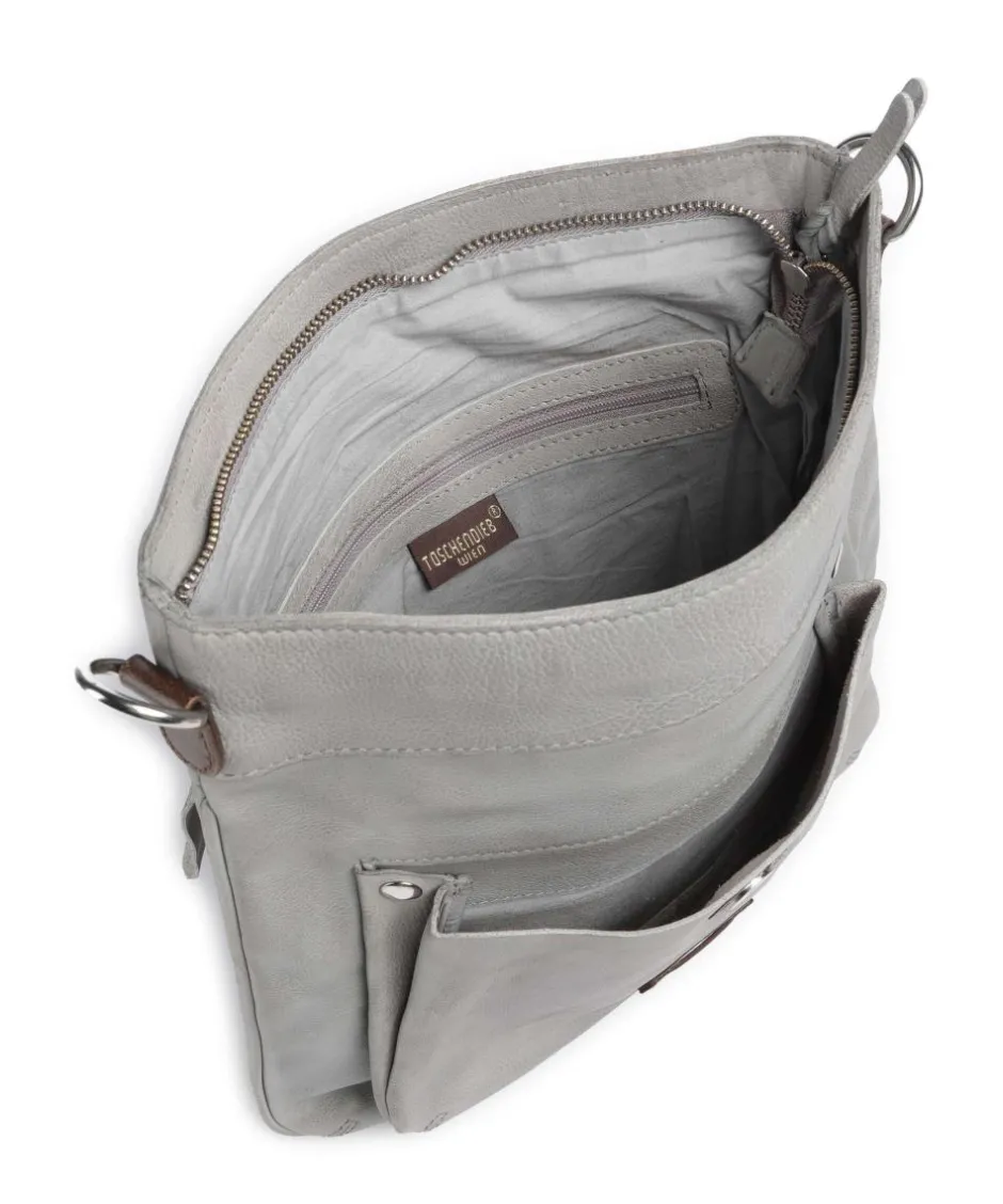 Taschendieb Wien Crossbody Bags-Salvatorianerplatz 2 Crossbody bag grained cow leather