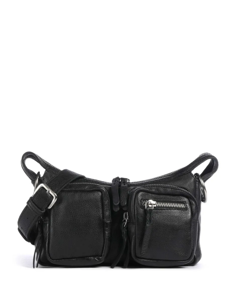Taschendieb Wien Shoulder Bags-Salvatorianerplatz 4 Shoulder bag grained cow leather