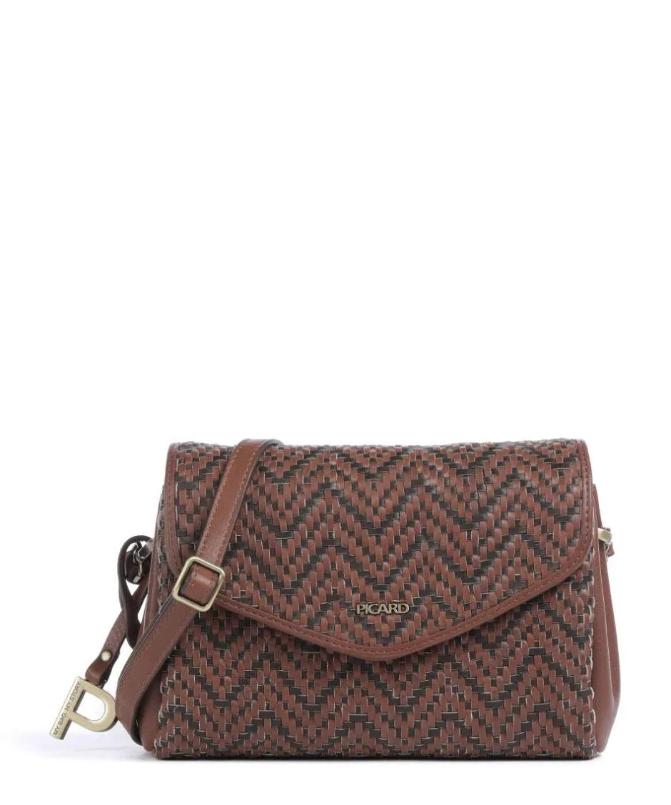 Picard Crossbody Bags-Samos Crossbody bag fine grain cow leather