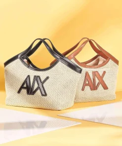 Armani Exchange Tote Bags-Sandy Tote bag soft synthetic