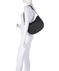 AIGNER Shoulder Bags|Hobo Bags-Savannah M Hobo bag grained cow leather