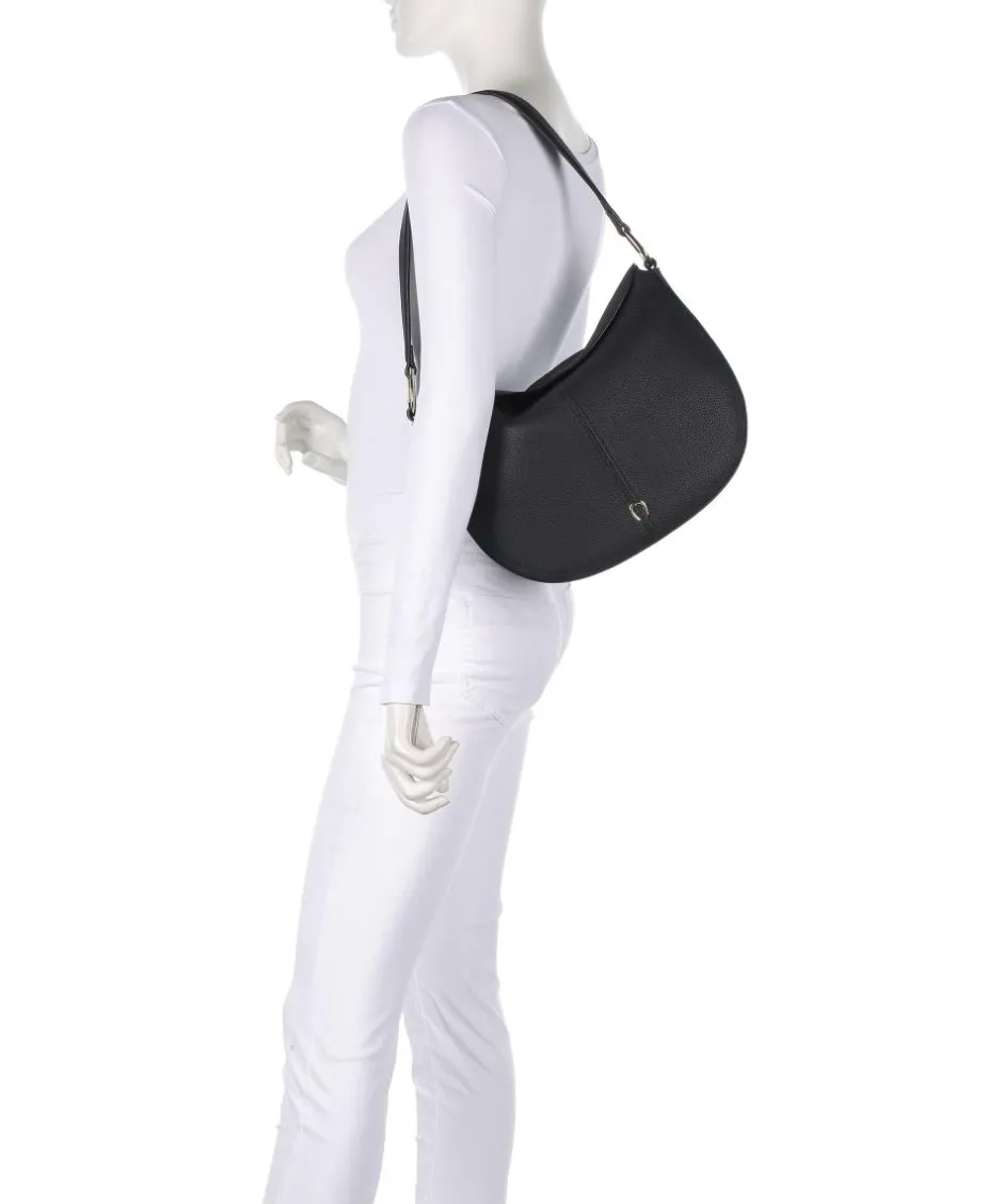 AIGNER Shoulder Bags|Hobo Bags-Savannah M Hobo bag grained cow leather