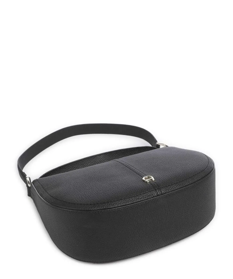 AIGNER Shoulder Bags|Hobo Bags-Savannah M Hobo bag grained cow leather