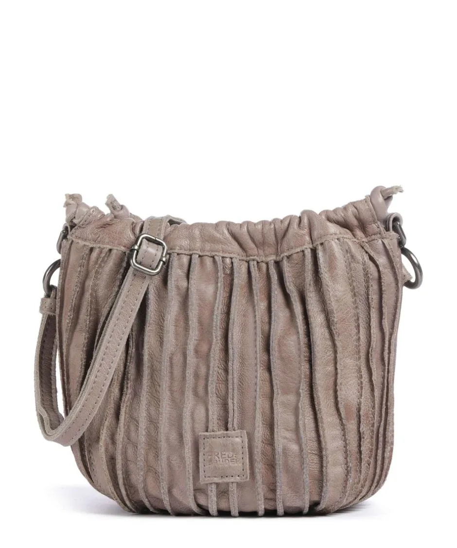 FredsBruder Crossbody Bags-Say Hello Crossbody bag grained leather