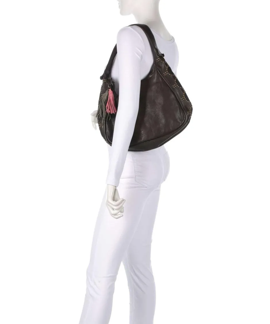 Taschendieb Wien Shoulder Bags-Schubertgasse 3 Shoulder bag grained leather