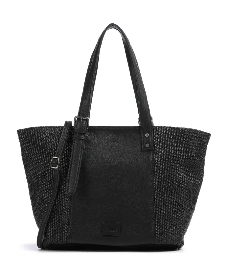 FredsBruder Tote Bags-Sea you soon Tote bag polypropylene, grained leather