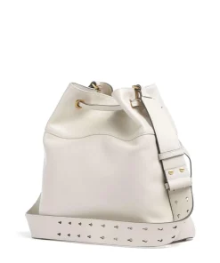 Pinko Hobo Bags|Crossbody Bags-Secchiello Classic Bucket bag softly grained calfskin