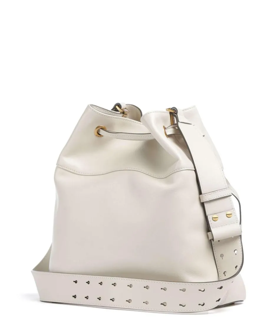 Pinko Hobo Bags|Crossbody Bags-Secchiello Classic Bucket bag softly grained calfskin