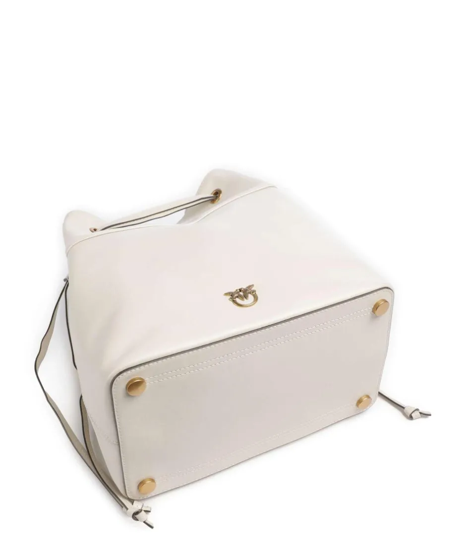 Pinko Hobo Bags|Crossbody Bags-Secchiello Classic Bucket bag softly grained calfskin