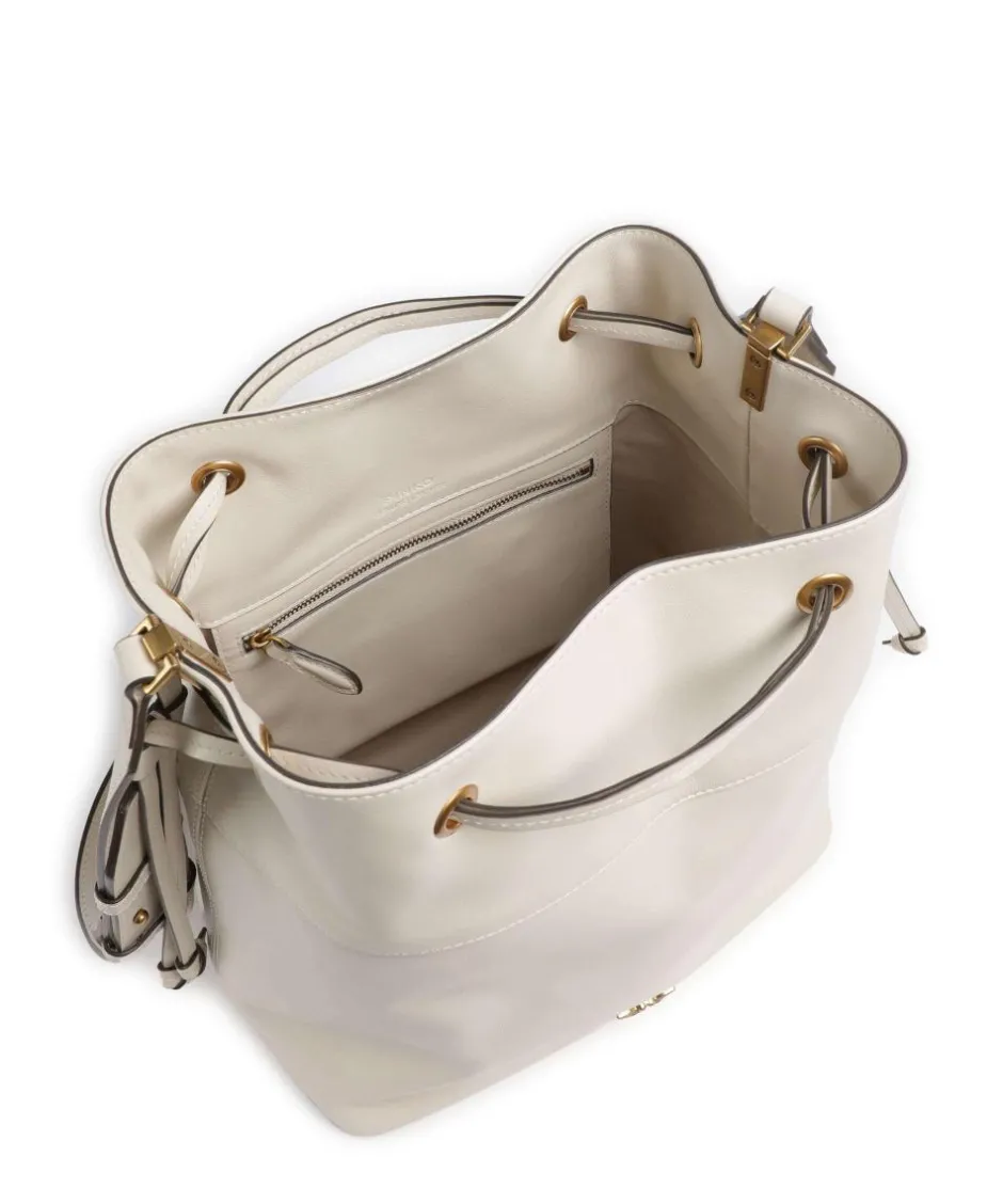 Pinko Hobo Bags|Crossbody Bags-Secchiello Classic Bucket bag softly grained calfskin