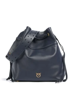 Pinko Hobo Bags|Crossbody Bags-Secchiello Classic Bucket bag softly grained calfskin