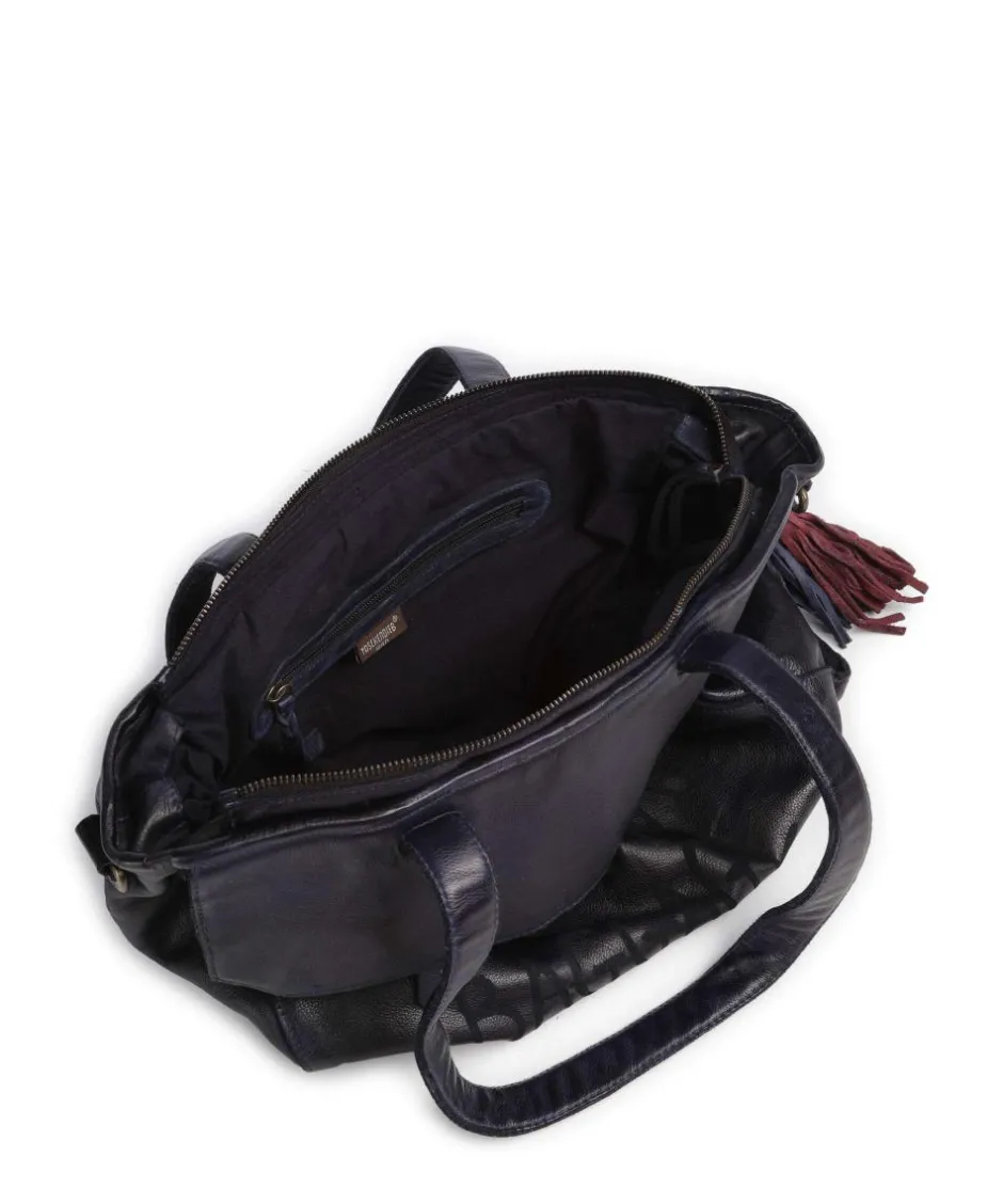 Taschendieb Wien Shoulder Bags|Tote Bags-Seelengasse 2 Tote bag grained cow leather