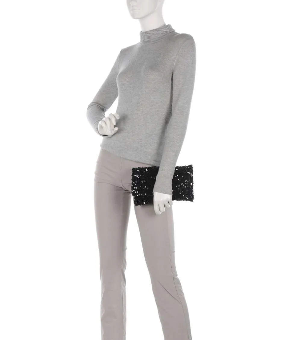 Abro Clutch & Evening Bags-Sequins Clutch bag cow leather
