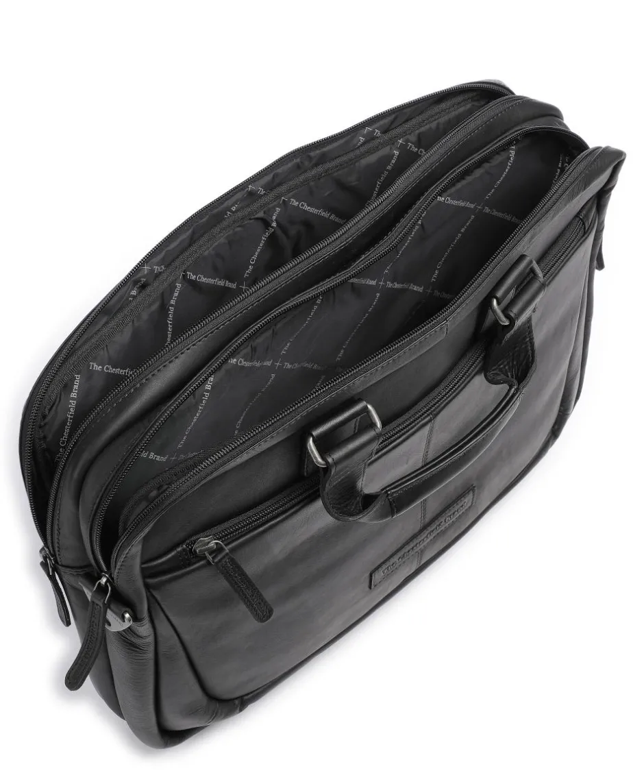 The Chesterfield Brand Business- & Laptop Bags-Seth Briefcase 15″ pull-up cow leather
