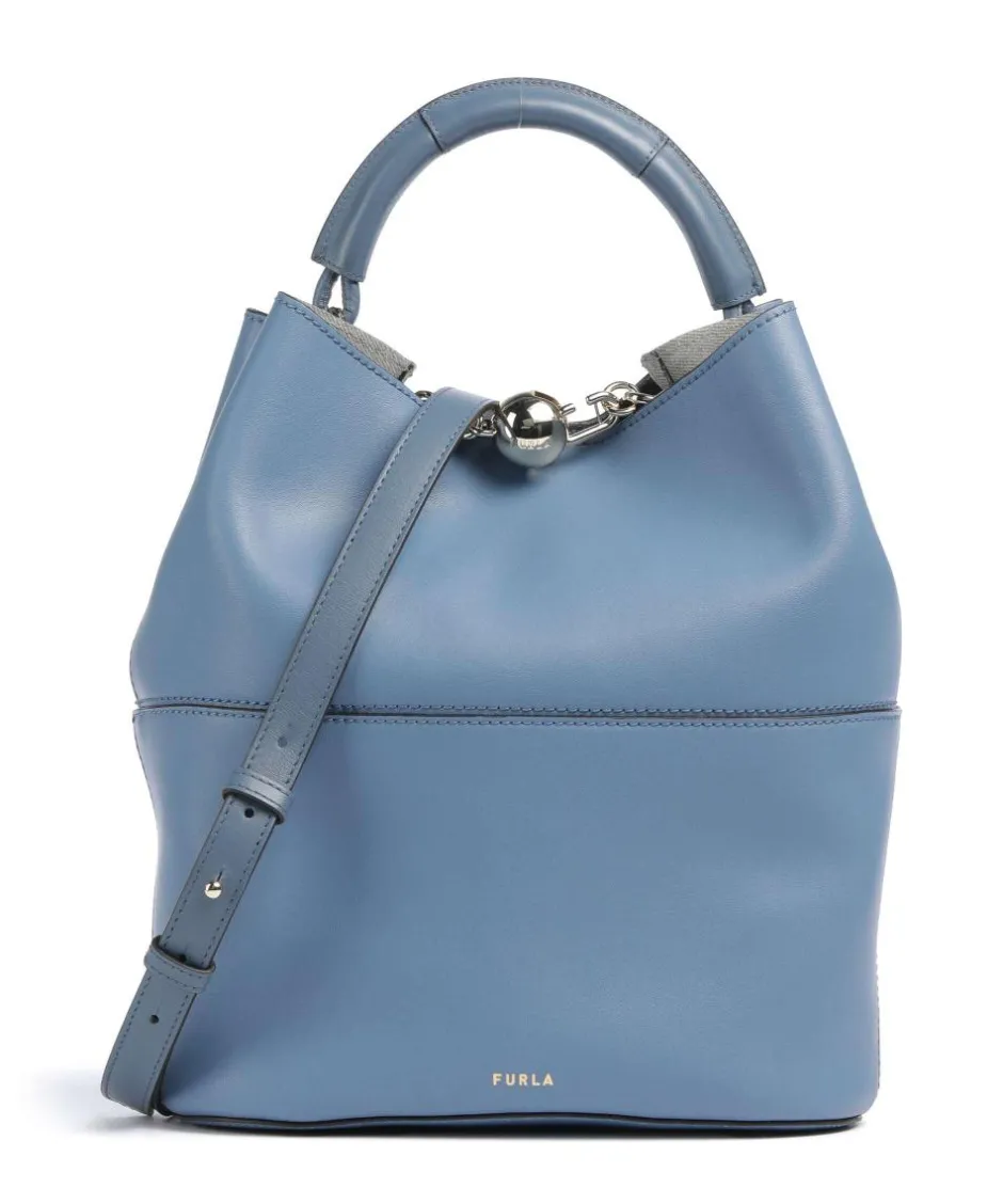 Furla Hobo Bags|Crossbody Bags-Sfera S Bucket bag fine grain leather