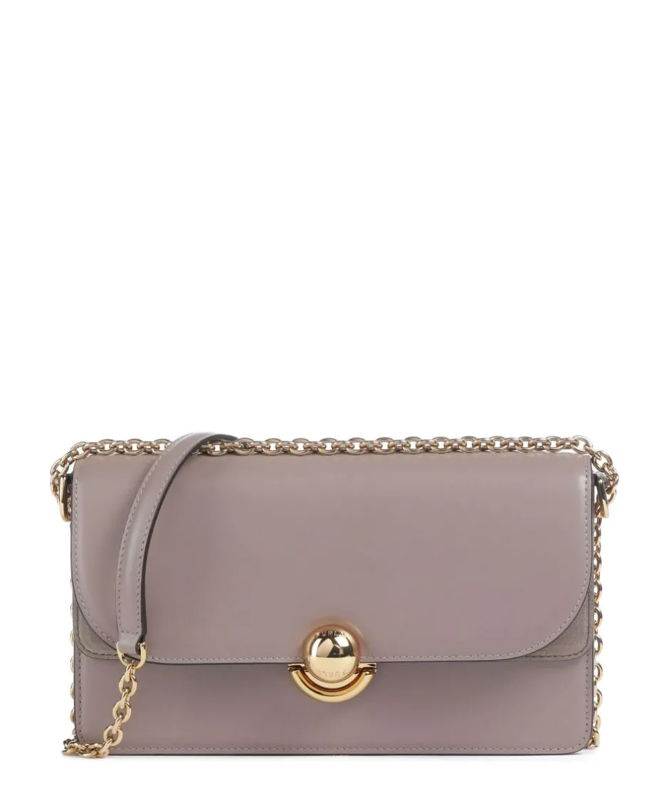 Furla Clutch & Evening Bags|Shoulder Bags-Sfera S Shoulder bag fine grain leather, brushed leather