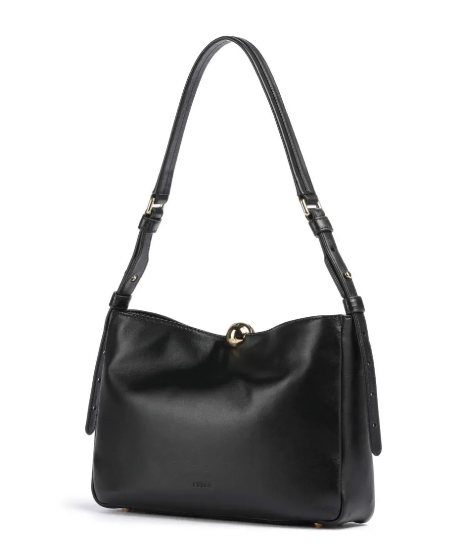 Furla Shoulder Bags|Hobo Bags-Sfera Soft M Hobo bag fine grain cow leather