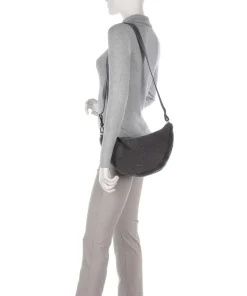 Abro Crossbody Bags-Shearling By My Side Crossbody bag fur, grained cow leather