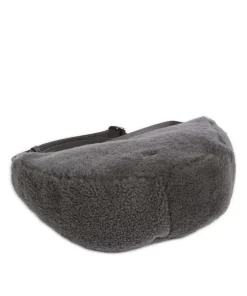 Abro Crossbody Bags-Shearling By My Side Crossbody bag fur, grained cow leather