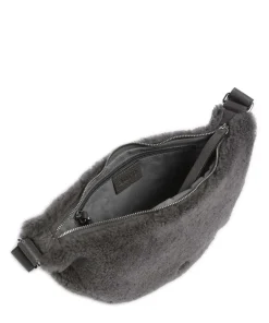 Abro Crossbody Bags-Shearling By My Side Crossbody bag fur, grained cow leather