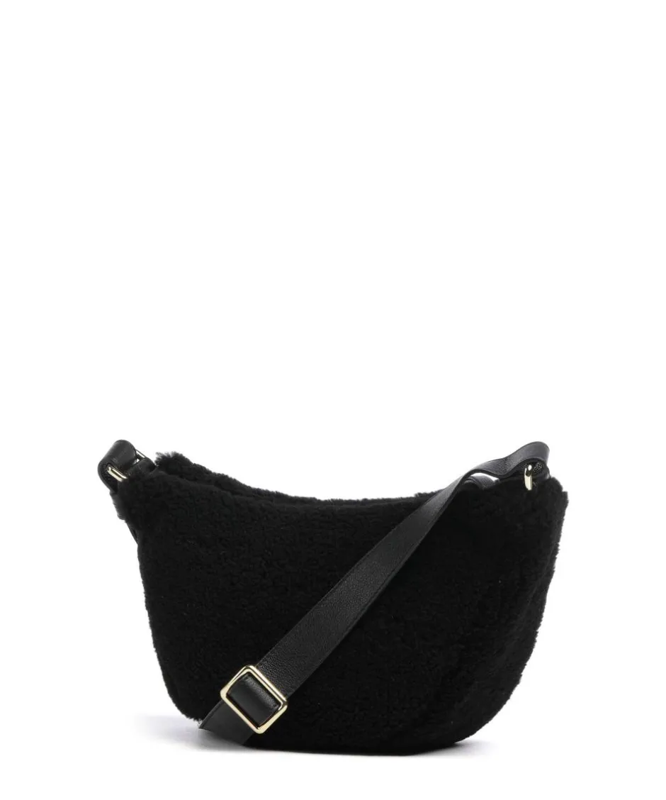 Abro Crossbody Bags-Shearling By My Side Crossbody bag fur, grained cow leather