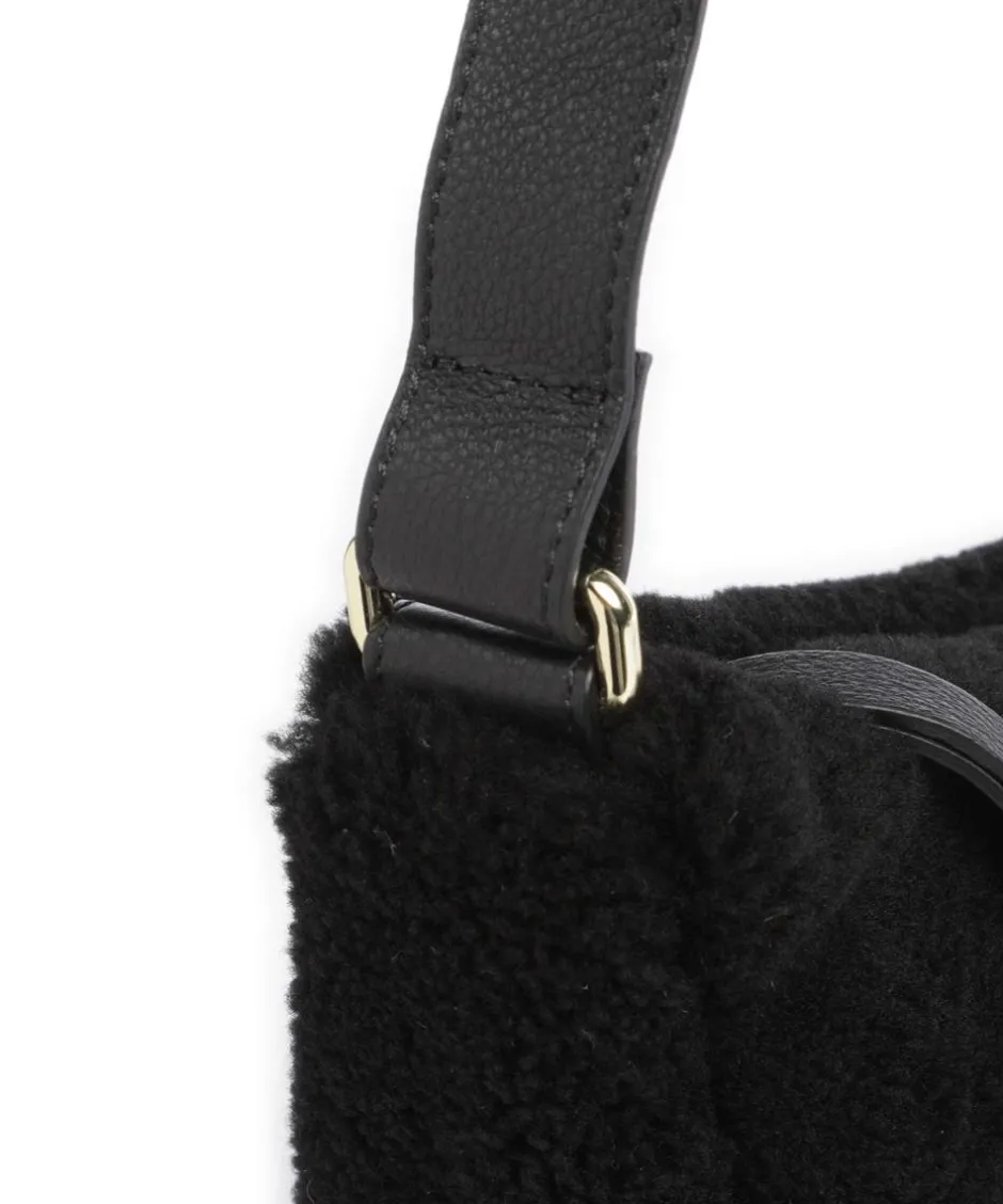 Abro Crossbody Bags-Shearling By My Side Crossbody bag fur, grained cow leather