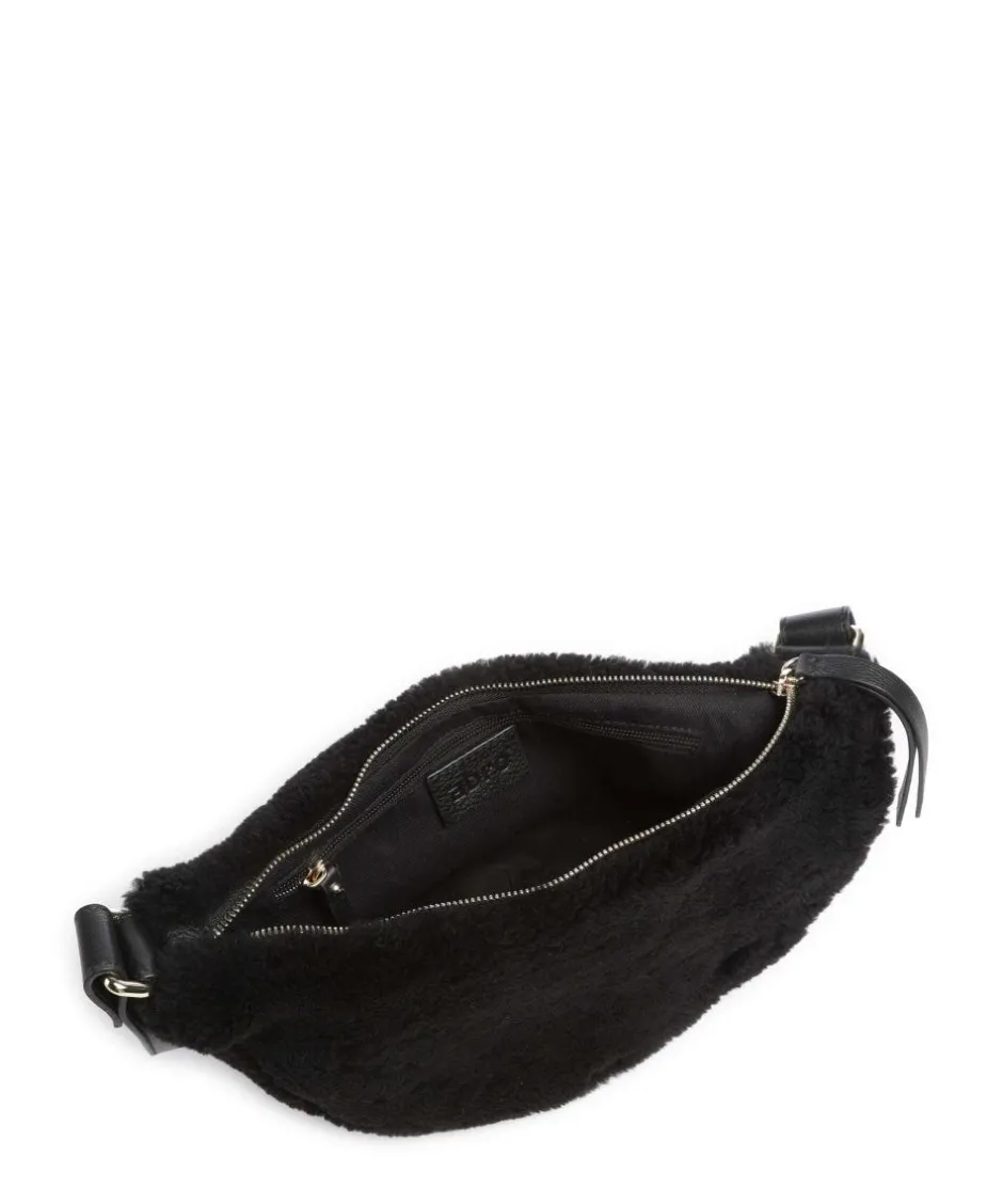 Abro Crossbody Bags-Shearling By My Side Crossbody bag fur, grained cow leather