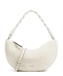 Abro Shoulder Bags-Shearling Moon Shoulder bag fur