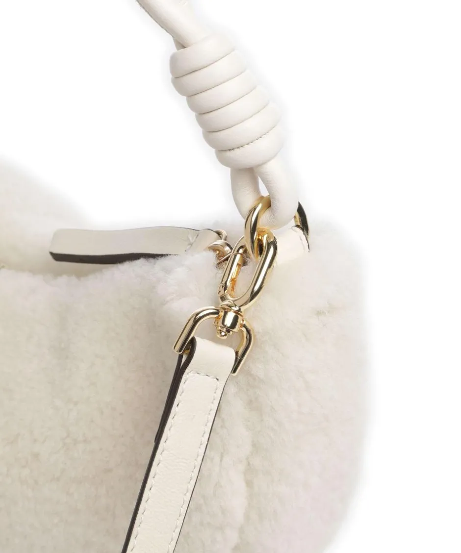 Abro Shoulder Bags-Shearling Moon Shoulder bag fur