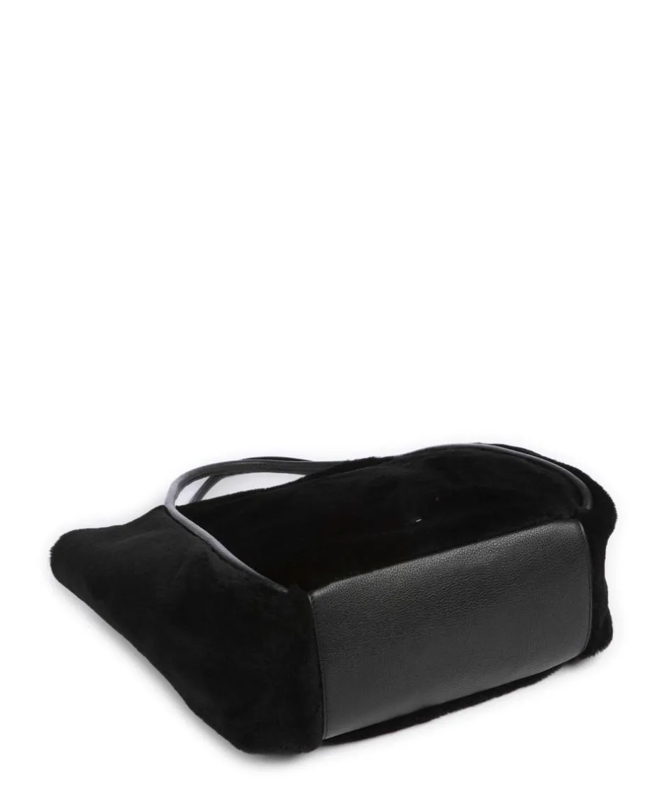 Abro Tote Bags-Shearling Willow Tote bag fur