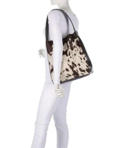 Markberg Shoulder Bags|Hobo Bags-Sheelby Hobo bag fur, fine grain cow leather