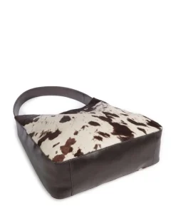 Markberg Shoulder Bags|Hobo Bags-Sheelby Hobo bag fur, fine grain cow leather