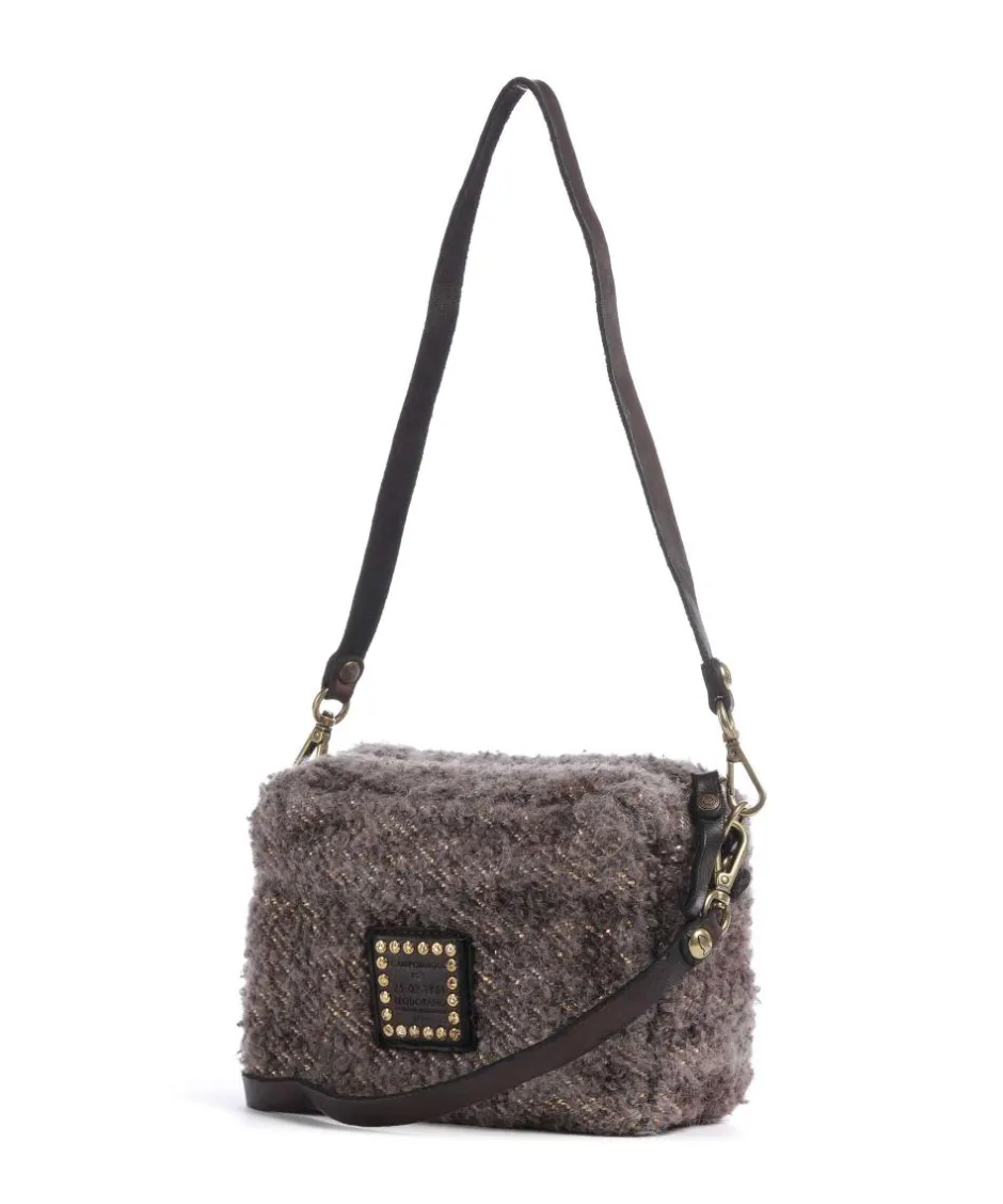 Campomaggi Shoulder Bags|Crossbody Bags-Shoulder bag fabric