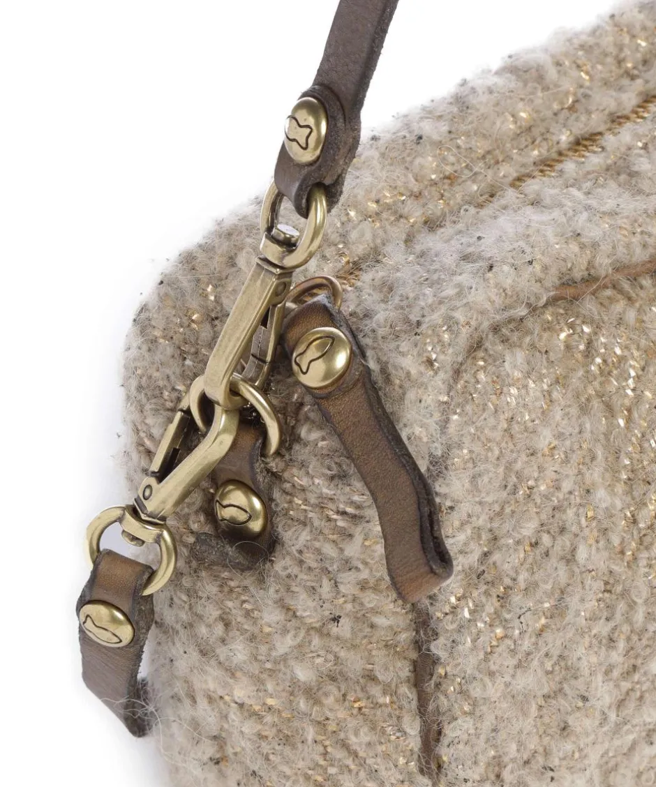 Campomaggi Shoulder Bags|Crossbody Bags-Shoulder bag fabric