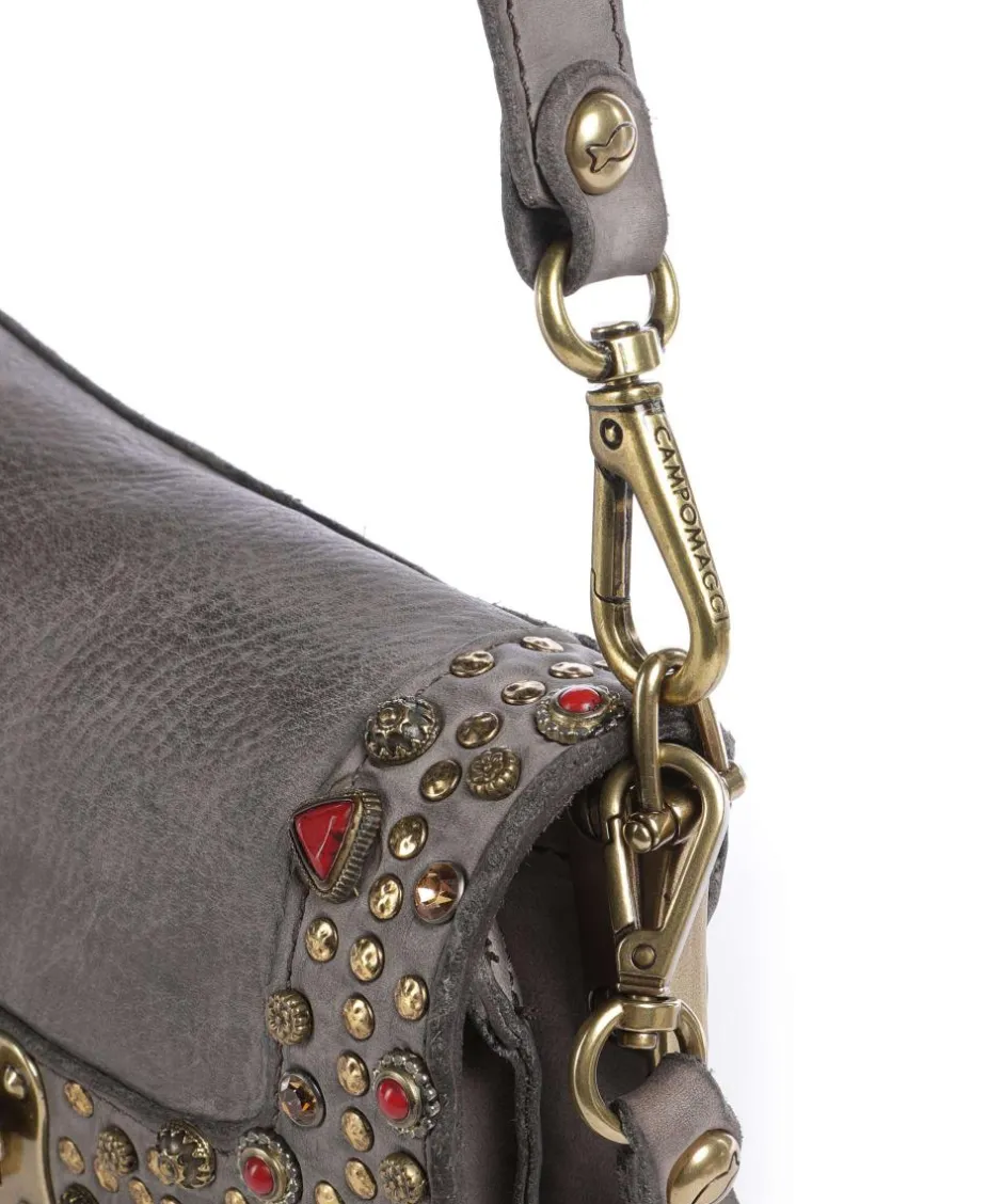 Campomaggi Shoulder Bags|Crossbody Bags-Shoulder bag fine grain cow leather