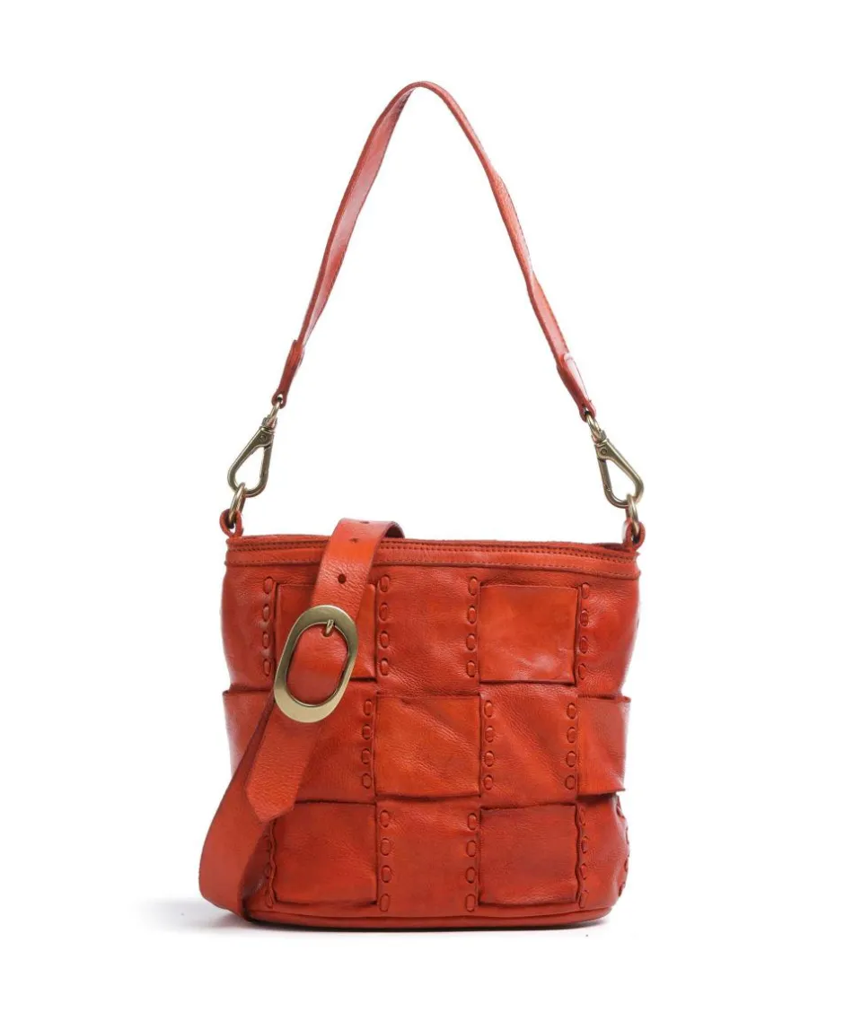 Campomaggi Shoulder Bags|Crossbody Bags-Shoulder bag fine grain cow leather