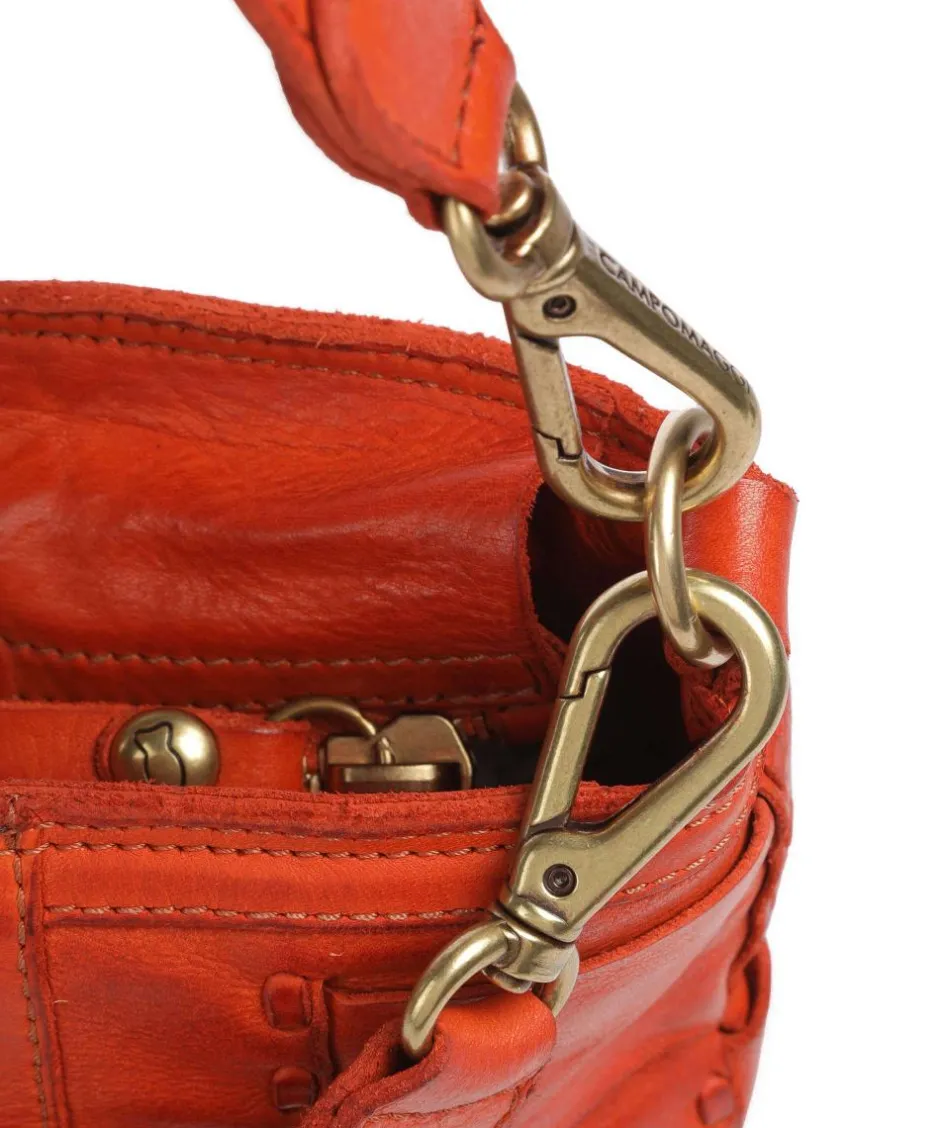 Campomaggi Shoulder Bags|Crossbody Bags-Shoulder bag fine grain cow leather