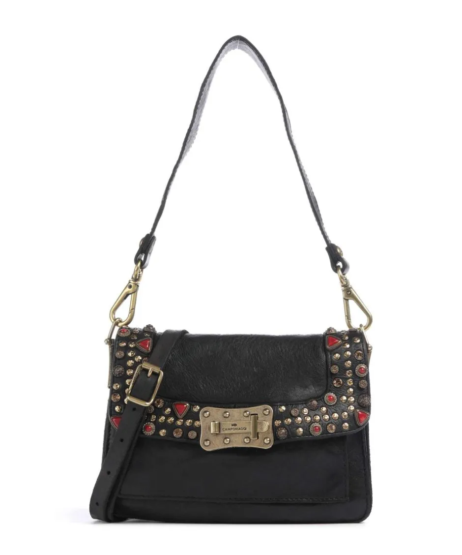 Campomaggi Shoulder Bags|Crossbody Bags-Shoulder bag fine grain cow leather