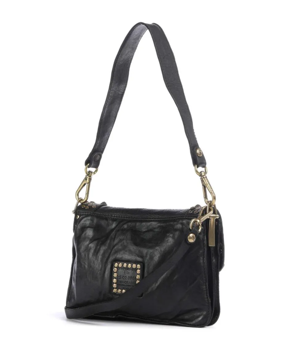 Campomaggi Shoulder Bags|Crossbody Bags-Shoulder bag fine grain cow leather