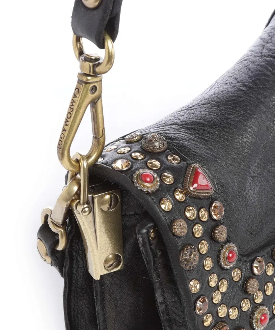 Campomaggi Shoulder Bags|Crossbody Bags-Shoulder bag fine grain cow leather