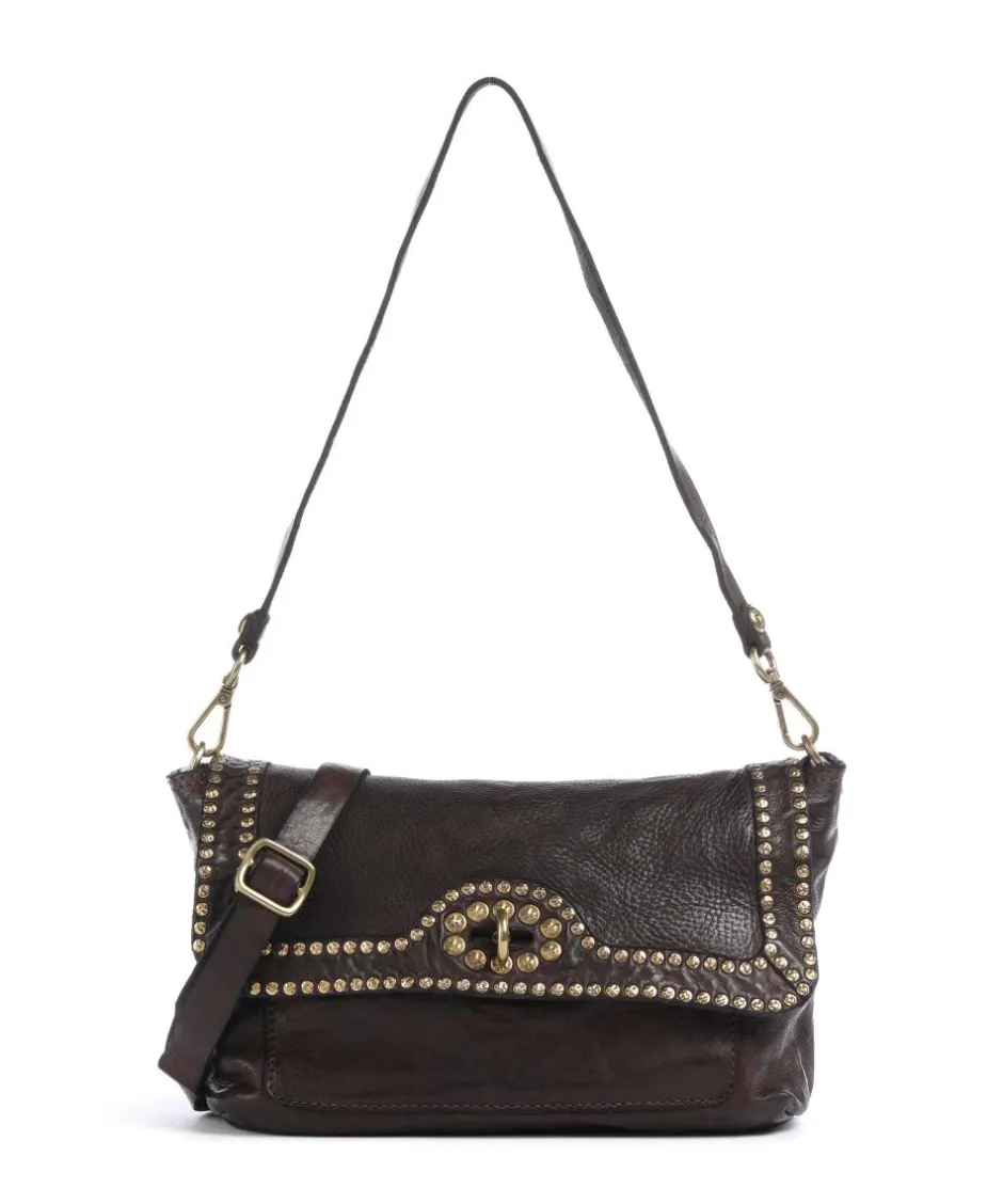 Campomaggi Shoulder Bags|Crossbody Bags-Shoulder bag fine grain cow leather