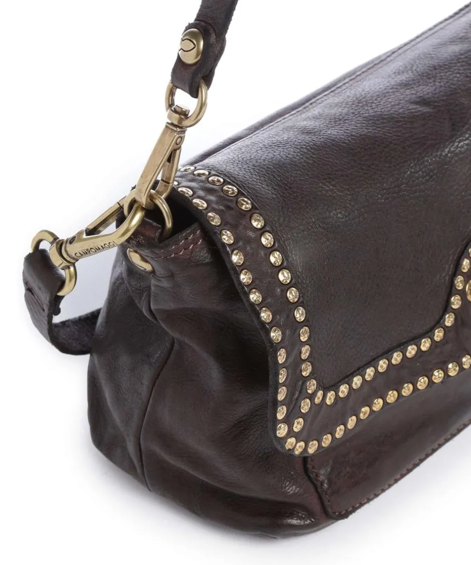 Campomaggi Shoulder Bags|Crossbody Bags-Shoulder bag fine grain cow leather