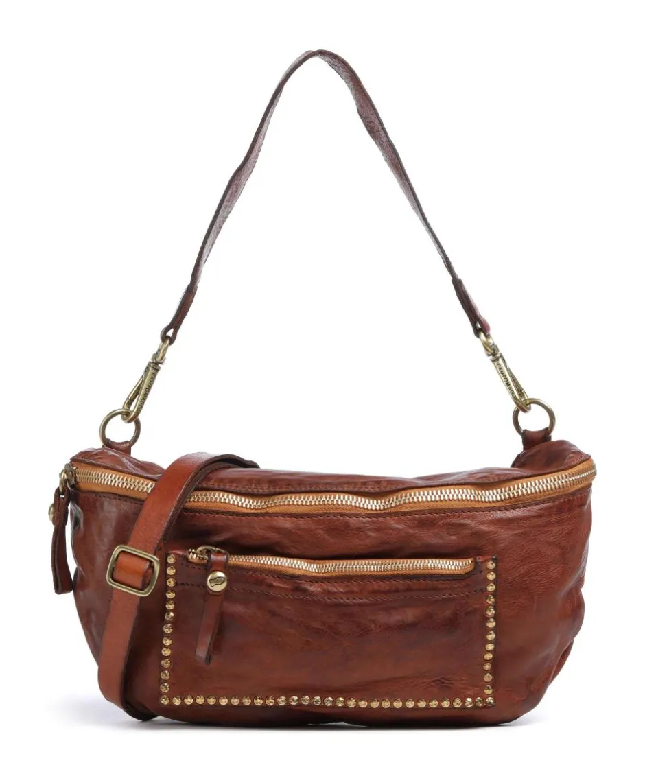 Campomaggi Shoulder Bags|Crossbody Bags-Shoulder bag fine grain cow leather