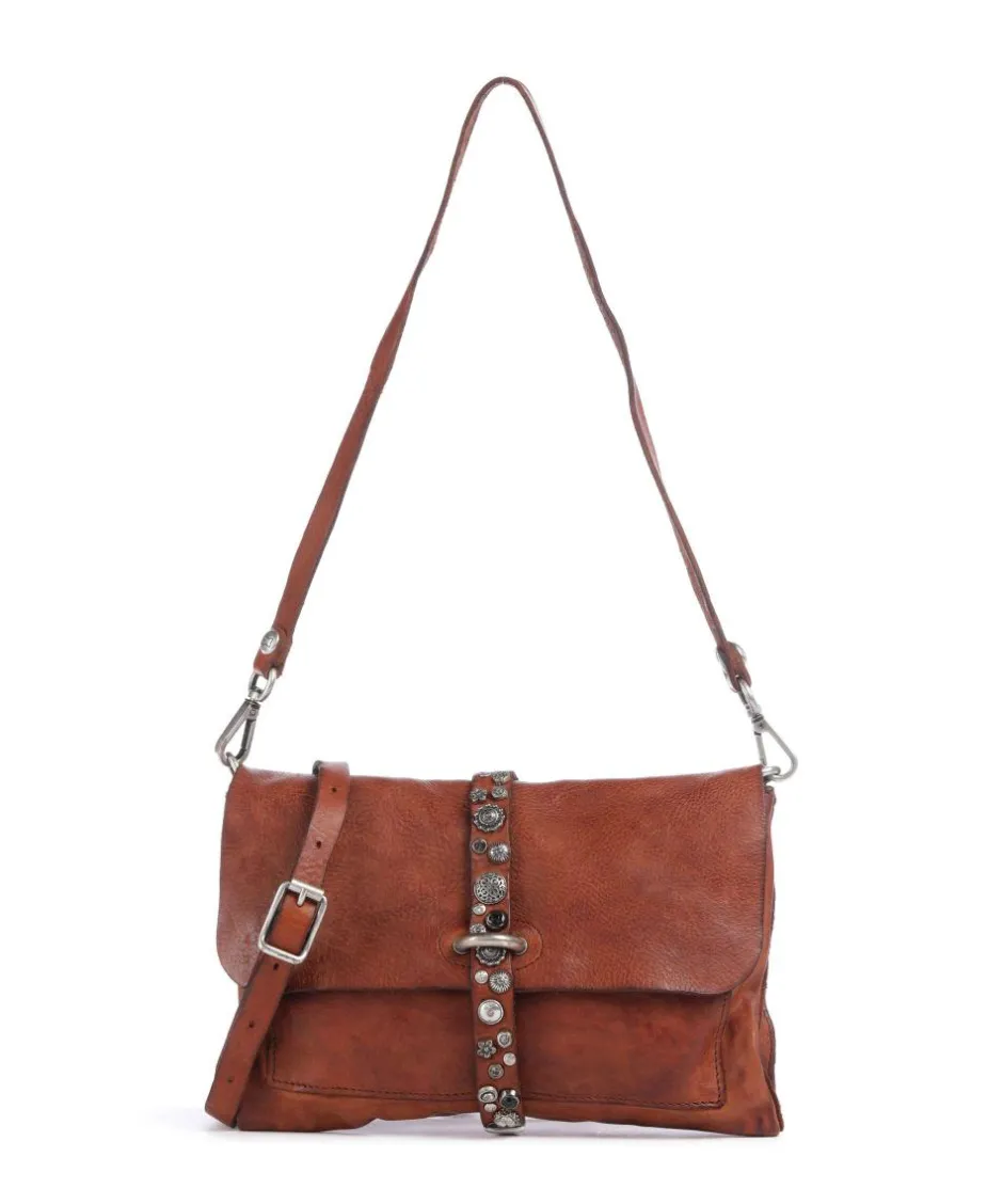 Campomaggi Shoulder Bags|Crossbody Bags-Shoulder bag fine grain cow leather