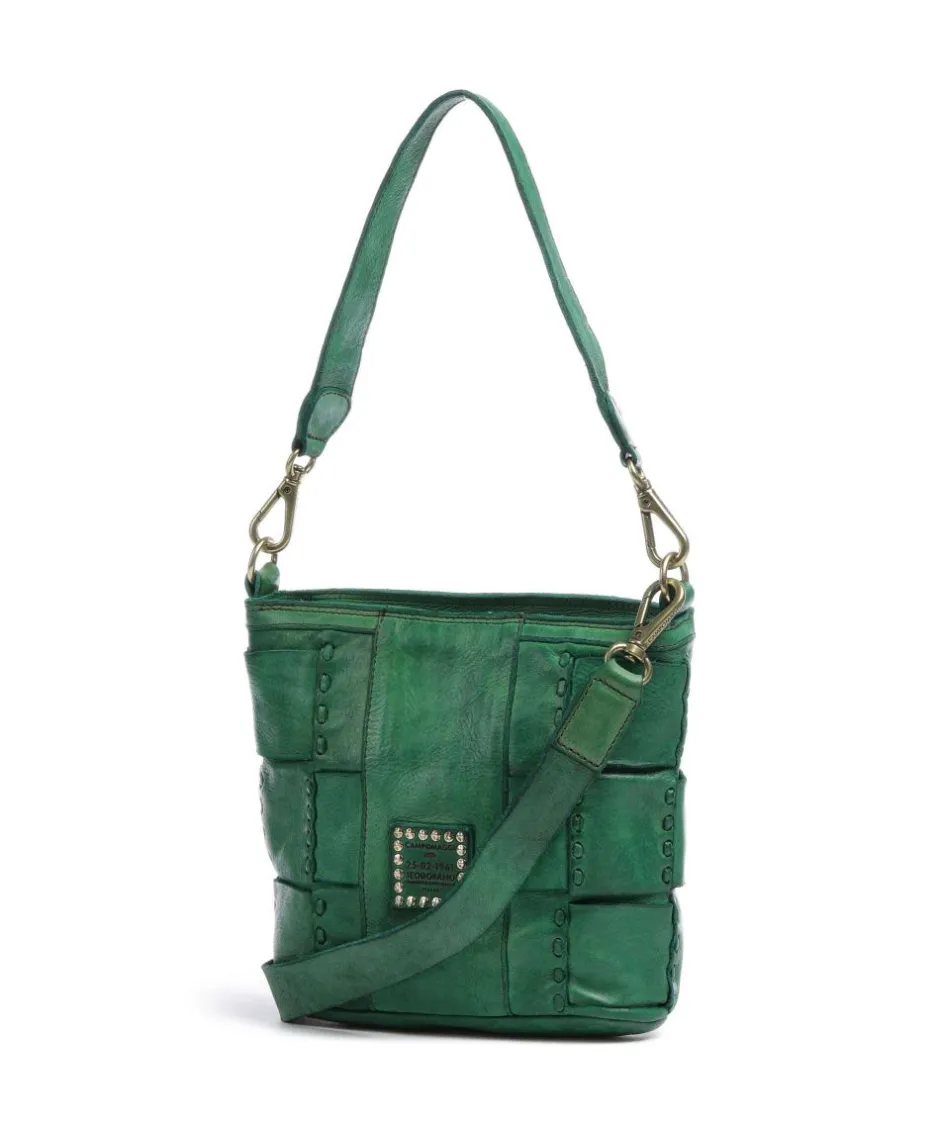 Campomaggi Shoulder Bags|Crossbody Bags-Shoulder bag fine grain cow leather