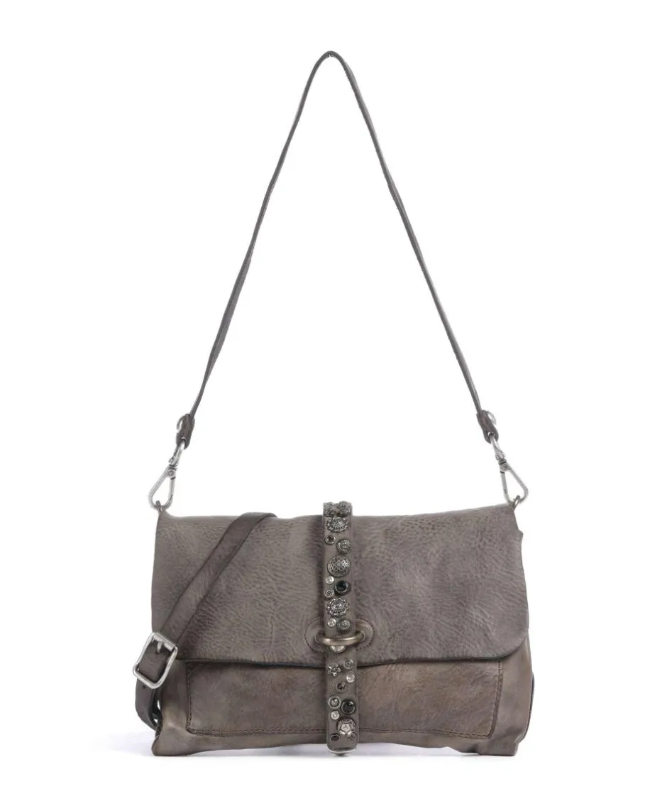 Campomaggi Shoulder Bags|Crossbody Bags-Shoulder bag fine grain cow leather