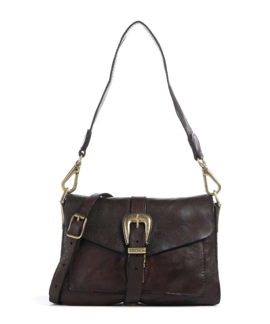 Campomaggi Shoulder Bags|Crossbody Bags-Shoulder bag fine grain cow leather